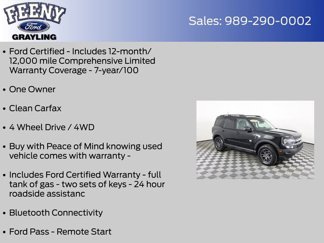 Certified 2022 Ford Bronco Sport Big Bend video 4