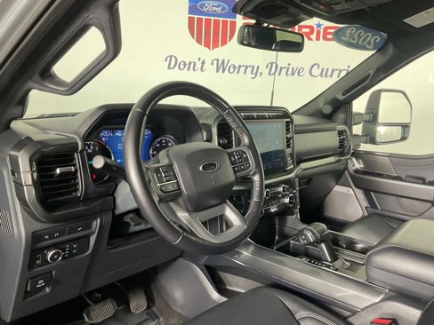 Certified 2022 Ford F150 4x4 SuperCrew Hybrid w/ XLT Black Appearance Package image 13
