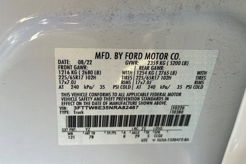 Certified 2022 Ford Maverick 2WD SuperCrew image 30