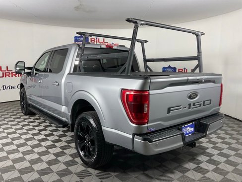 Certified 2022 Ford F150 4x4 SuperCrew Hybrid w/ XLT Black Appearance Package image 5