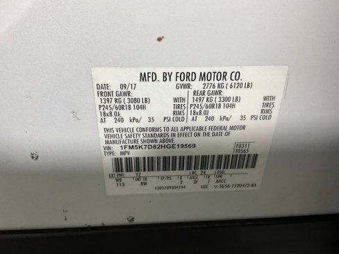 Certified 2017 Ford Explorer XLT FWD image 26