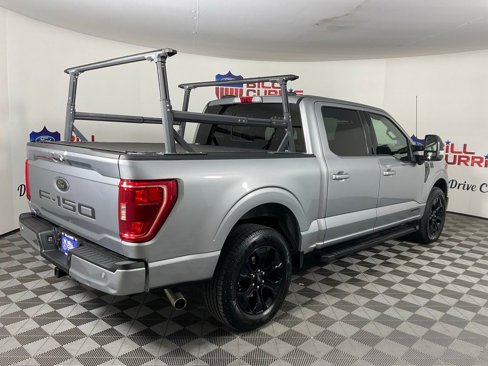 Certified 2022 Ford F150 4x4 SuperCrew Hybrid w/ XLT Black Appearance Package image 3