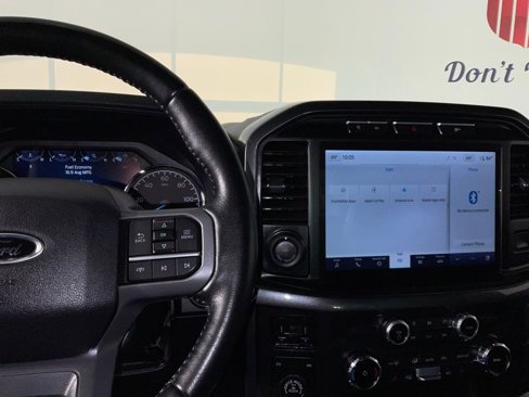 Certified 2022 Ford F150 4x4 SuperCrew Hybrid w/ XLT Black Appearance Package image 25