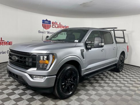 Certified 2022 Ford F150 4x4 SuperCrew Hybrid w/ XLT Black Appearance Package image 7