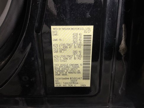 Used 2017 Nissan NV 3500 Passenger w/ Power Package image 24