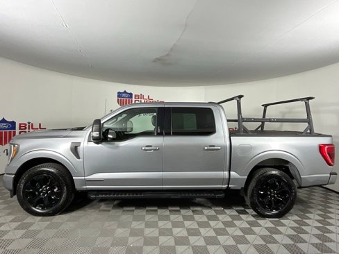 Certified 2022 Ford F150 4x4 SuperCrew Hybrid w/ XLT Black Appearance Package image 6