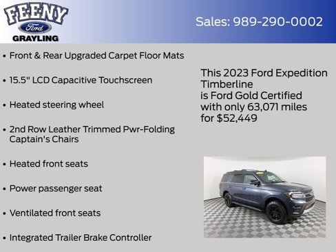 Certified 2023 Ford Expedition Timberline image 26
