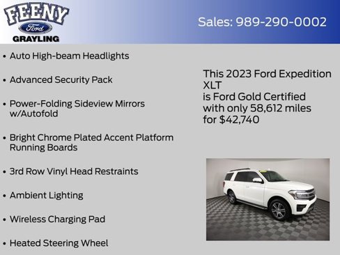 Certified 2023 Ford Expedition XLT image 26