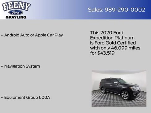 Certified 2020 Ford Expedition Platinum image 9