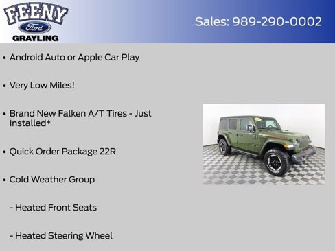 Used 2021 Jeep Wrangler Unlimited Rubicon w/ Cold Weather Group image 8