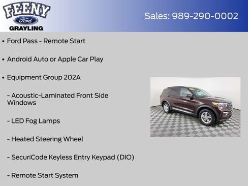 Certified 2022 Ford Explorer XLT w/ Equipment Group 202A image 8