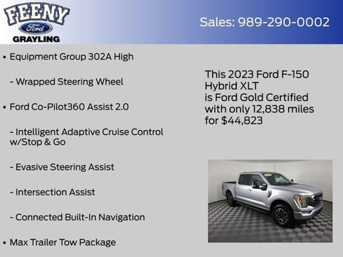 Certified 2023 Ford F150 XLT w/ Equipment Group 302A High image 18