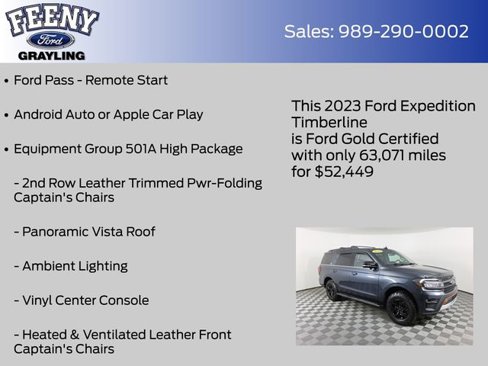 Certified 2023 Ford Expedition Timberline image 9