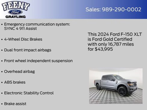 Certified 2024 Ford F150 XLT w/ Bed Utility Package image 26