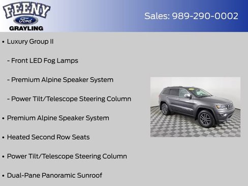 Used 2019 Jeep Grand Cherokee Limited w/ Luxury Group II image 12
