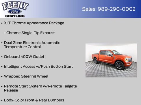 Certified 2023 Ford F150 XLT w/ Equipment Group 302A High image 20