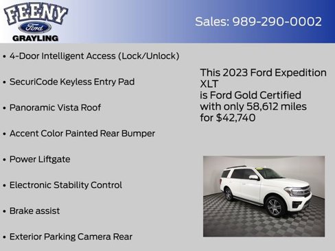 Certified 2023 Ford Expedition XLT image 22
