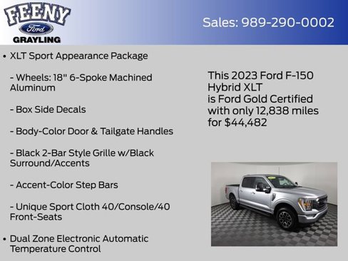 Certified 2023 Ford F150 XLT w/ Equipment Group 302A High image 26