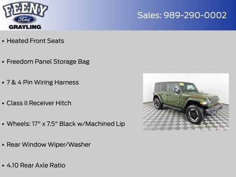 Used 2021 Jeep Wrangler Unlimited Rubicon w/ Cold Weather Group image 20