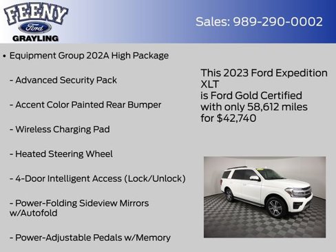Certified 2023 Ford Expedition XLT image 13