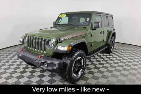 Used 2021 Jeep Wrangler Unlimited Rubicon w/ Cold Weather Group image 9