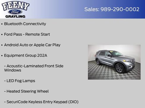 Certified 2023 Ford Explorer XLT w/ Equipment Group 202A image 8