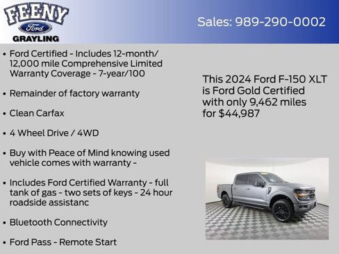 Certified 2024 Ford F150 XLT w/ Bed Utility Package image 5