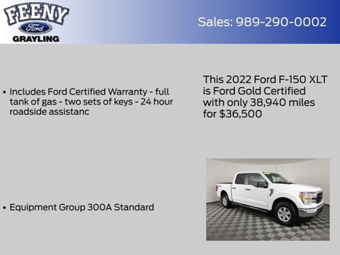 Certified 2022 Ford F150 XLT image 9