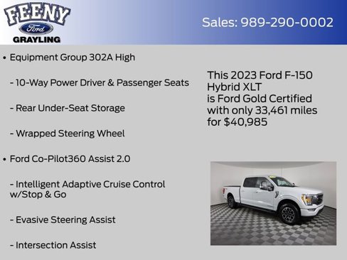 Certified 2023 Ford F150 XLT w/ Equipment Group 302A High image 18